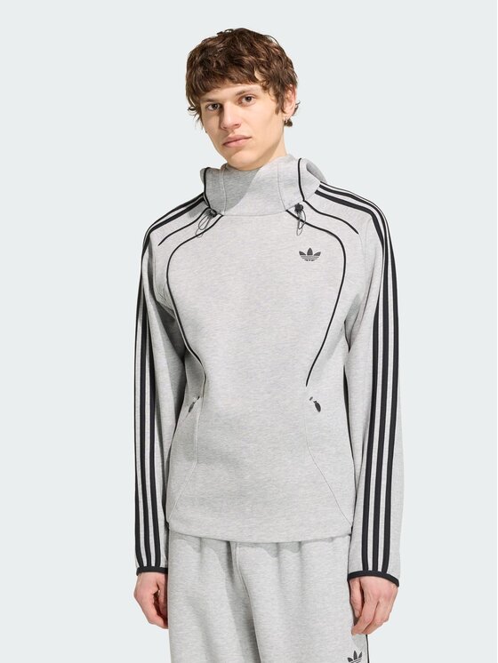 adidas adidas Mikina Spacer Teamgeist 26 Cutline Hoodie KR9653 Sivá Regular Fit