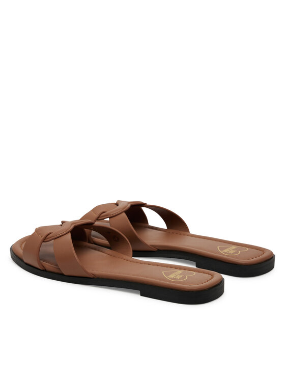 LOVE MOSCHINO LOVE MOSCHINO Šlepetės JA28092G1MIA0201 Ruda