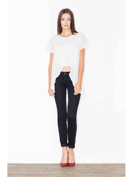 FIGL FIGL Halenka M465 Bílá Regular Fit