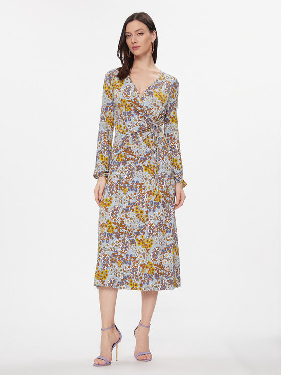 Weekend Max Mara Weekend Max Mara Rochie de zi Staffa 2415621061 Albastru Regular Fit