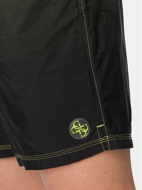 Guess Guess Pantaloni scurți pentru înot F6GT19 WN172 Verde închis Regular Fit