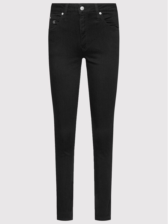Calvin Klein Jeans Calvin Klein Jeans Skinny Fit džíny High Rise J20J214104 Černá Skinny Fit