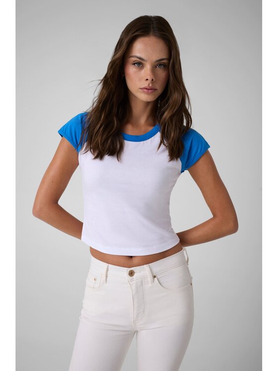 Guess Guess T-Shirt 183867 Niebieski Classic Fit