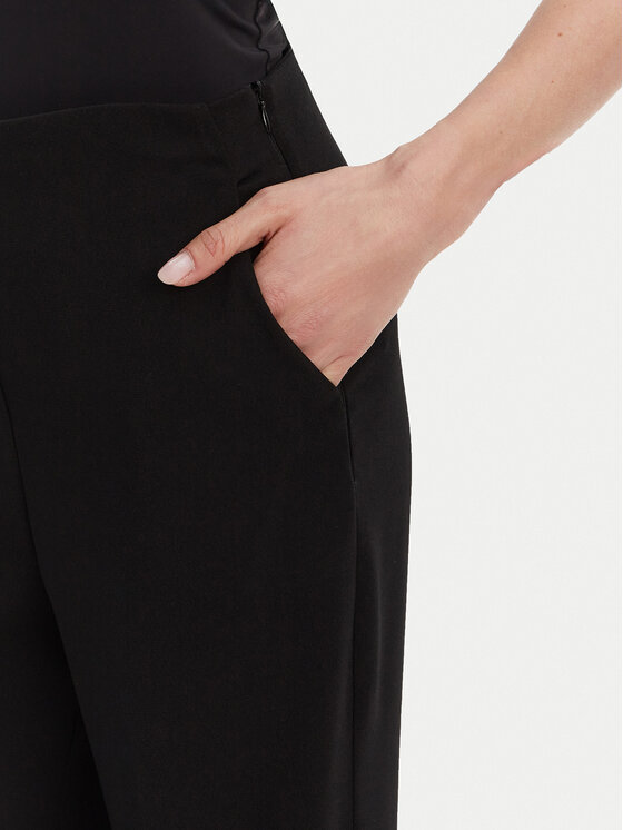 ACCESS FASHION ACCESS FASHION Spodnie palazzo 53-5136-117 Czarny Regular Fit