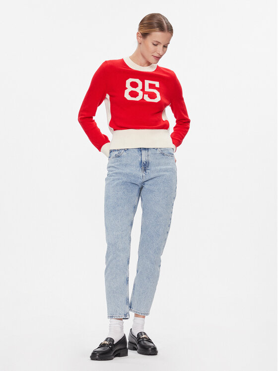 Tommy Jeans Tommy Jeans Traperice Izzie Hgh Sl Ank Cg4114 DW0DW17453 Plava Slim Fit
