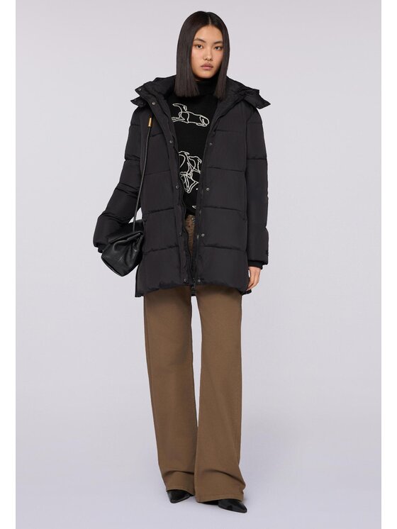 Trussardi Trussardi Giubbotto piumino F335A000436N033 Nero Over Fit