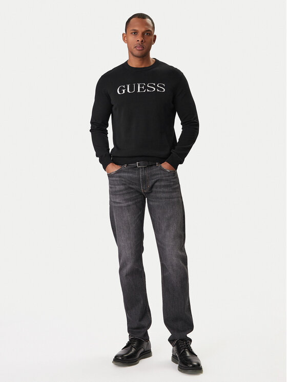 Guess Guess Светр M6RR19 Z4451 Чорний Regular Fit