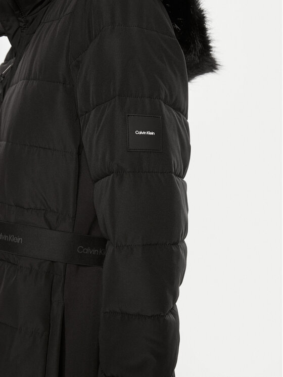 Calvin Klein Calvin Klein Zimní bunda K20K207726 Černá Regular Fit
