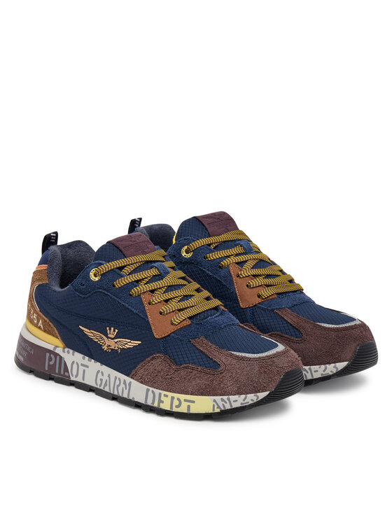 Aeronautica Militare Aeronautica Militare Tenisice 252SC0276UCT03546 Tamnoplava
