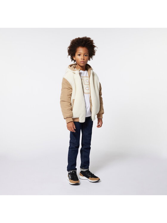 BOSS Boss Bluza J51223/10P Biały Regular Fit
