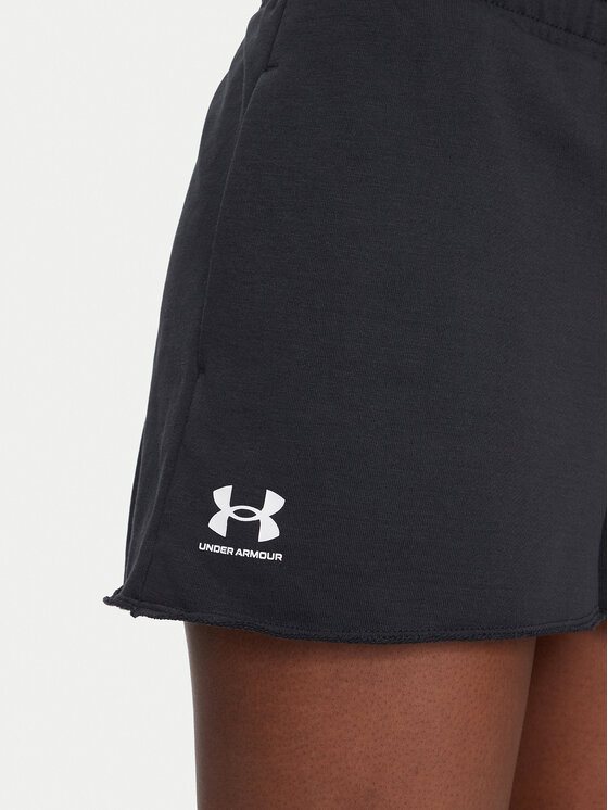 Under Armour Under Armour Športne kratke hlače Rival 1389657 Črna Regular Fit