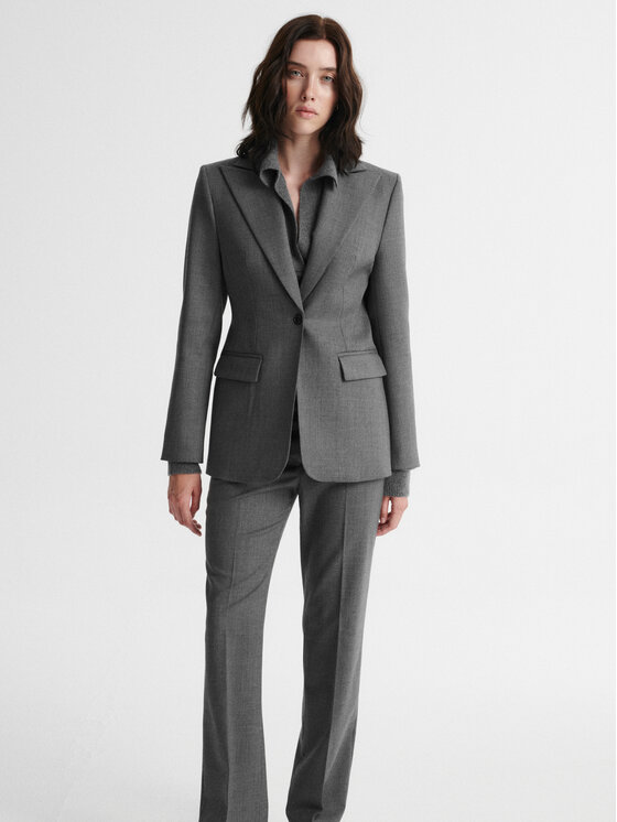 MARI PRETI MARI PRETI Giacca da abito SERENE Grigio Slim Fit