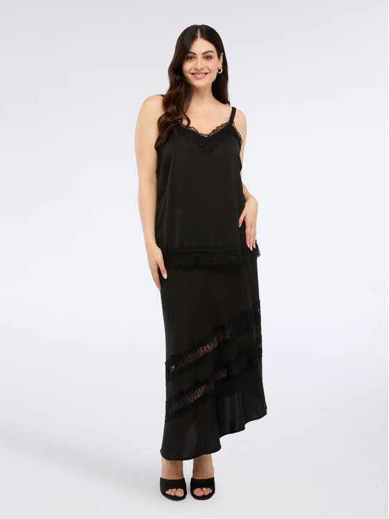 Fiorella Rubino Fiorella Rubino Top D248T000253N033 Czarny Regular Fit