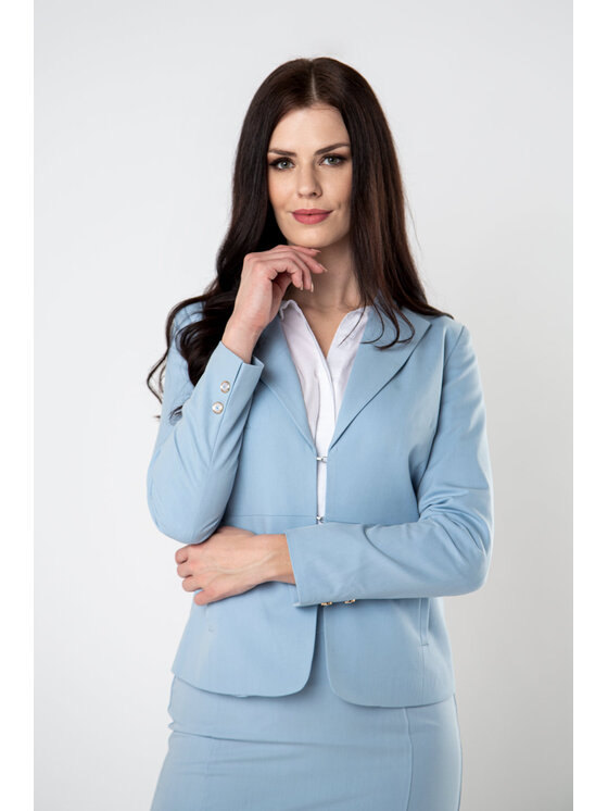 QUIOSQUE QUIOSQUE Sako RAVENNA BLAZER Modrá Regular Fit