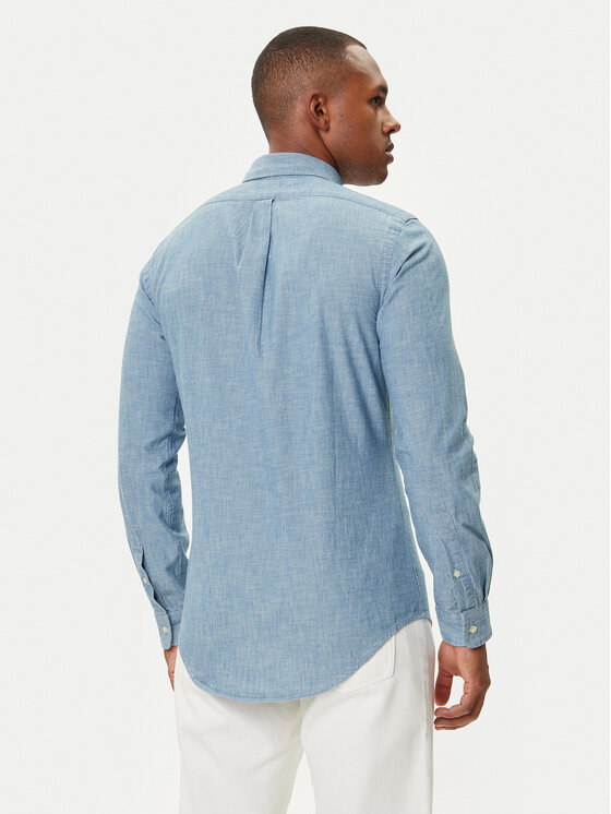 Polo Ralph Lauren Polo Ralph Lauren Särk Core Replen 710548538 Sinine Slim Fit
