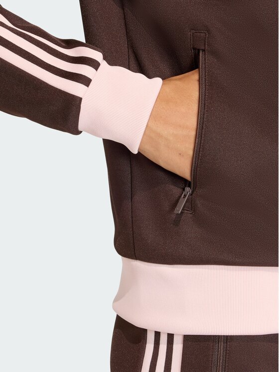 adidas adidas Bluza CLASSIC Brązowy Regular Fit