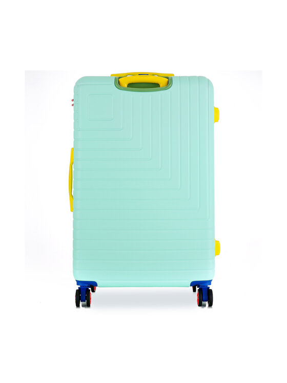 Semi Line Semi Line Μεγάλη Βαλίτσα T5942-3 Πράσινο