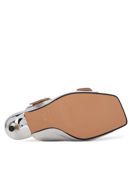 PINKO PINKO Šľapky Lisa 13 SD0309 P049 Strieborná