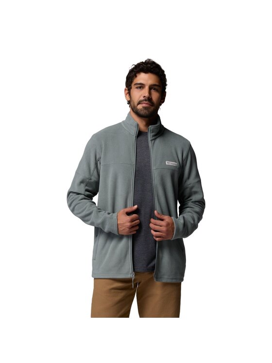 Columbia Columbia Polar Basin Trail III Full Zip Fleece Szary Regular Fit