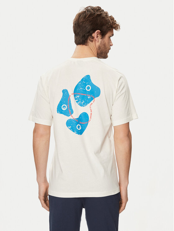 The North Face The North Face Tricou NF0A880R Écru Regular Fit