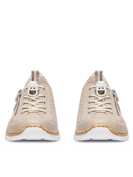 Rieker Rieker Pantofi N42P6-62 Bej
