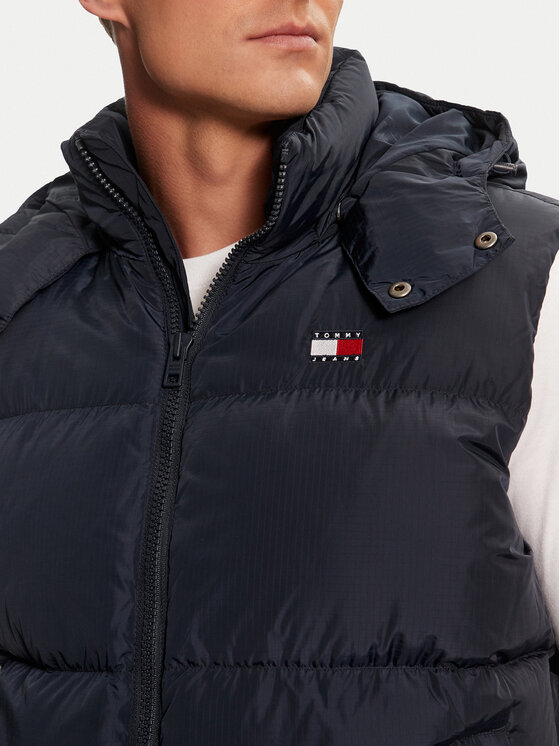 Tommy Jeans Tommy Jeans Bezrękawnik Alaska DM0DM19538 Granatowy Regular Fit