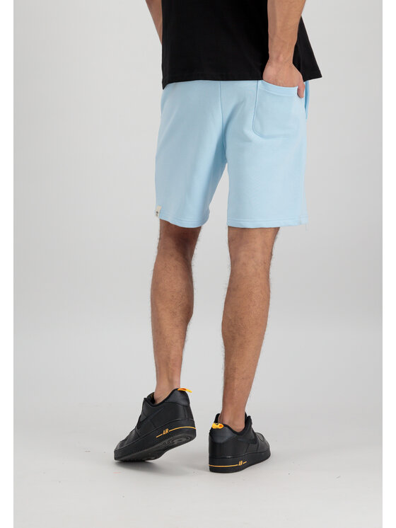 Alpha Industries Alpha Industries Szorty sportowe Organics Jogger Short Niebieski Regular Fit