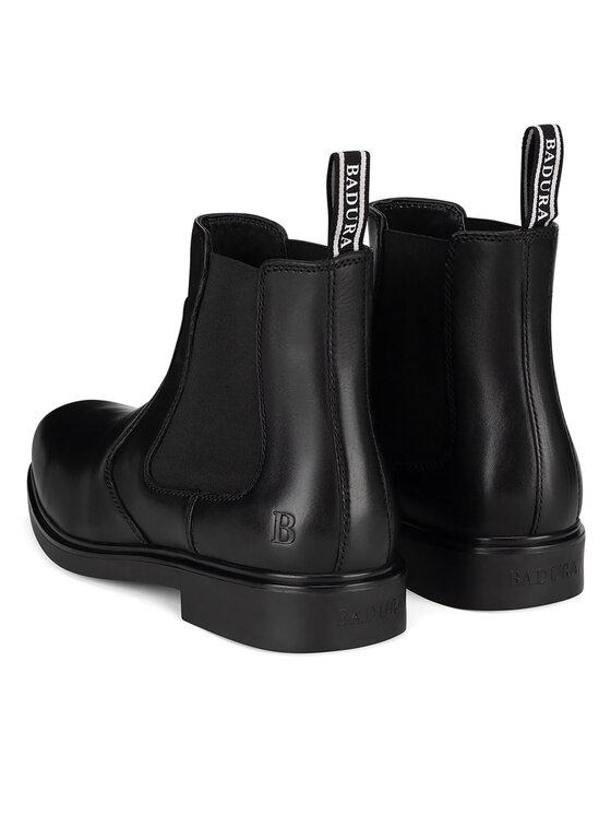 Badura Badura Klassische Stiefeletten DYLAN-05 MI08 Schwarz
