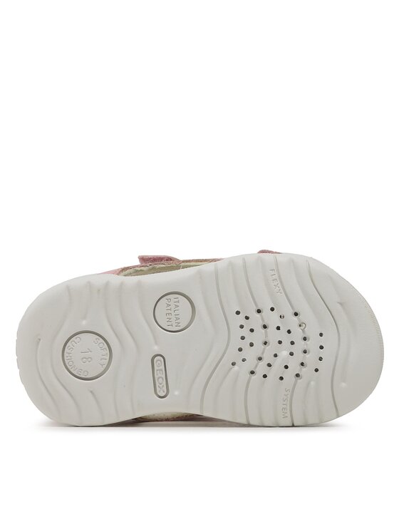 Geox Geox Sandały B Sandal Macchia Gir B254WA08554C8011 Różowy