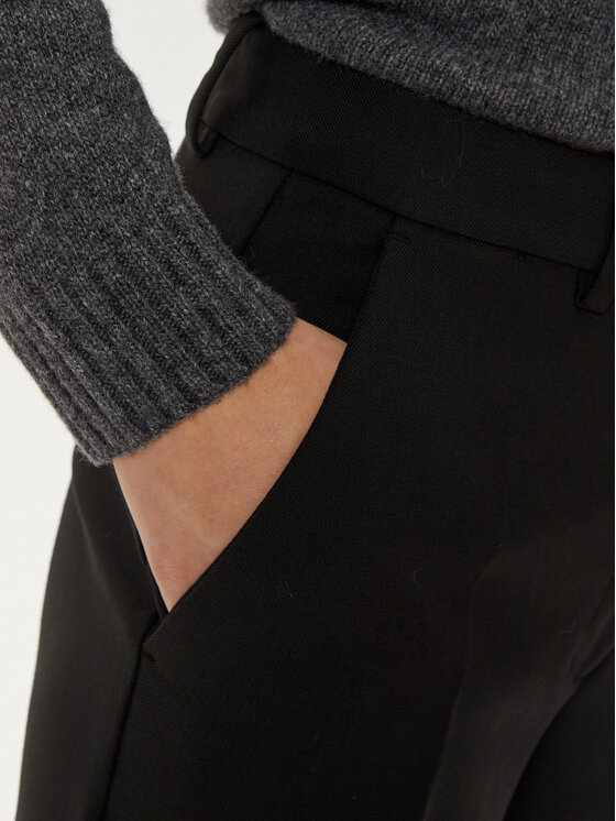Calvin Klein Calvin Klein Spodnie materiałowe K20K207633 Czarny Regular Fit