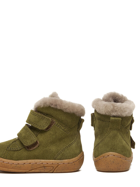 Froddo Froddo Kozaki Minni Suede G2110141-3 M Zielony