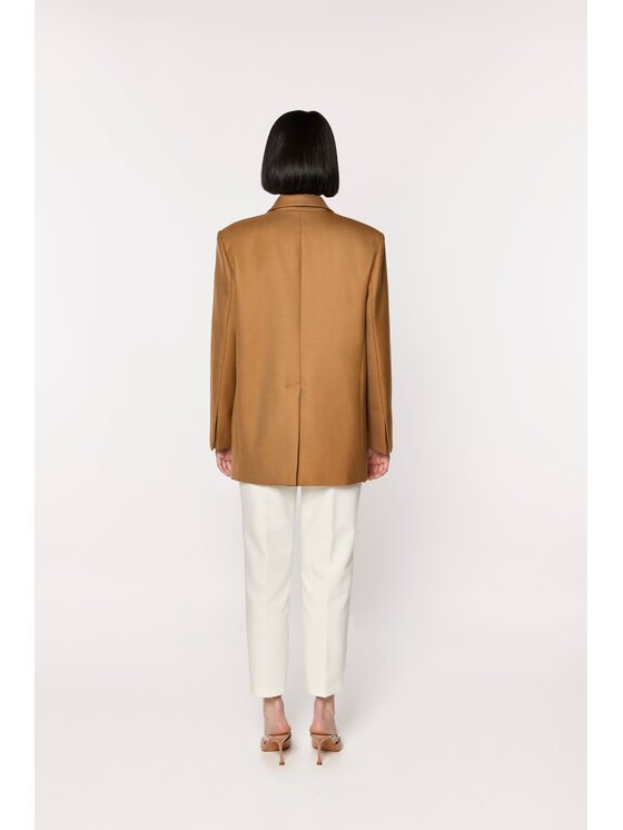 GIODORO GIODORO Marynarka GDB2-M Brązowy Blazer Fit