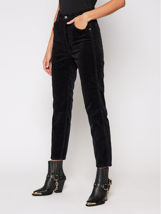 Wrangler Wrangler Pantaloni din material Western W2WZA2100 112128670 Negru Regular Fit