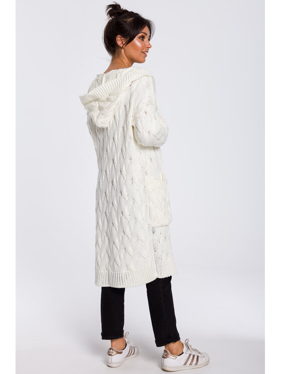 BeWear BeWear Kardigan bk033 Écru Comfortable Fit
