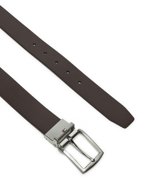 Tommy Hilfiger Tommy Hilfiger Ζώνη Ανδρική Denton 3.5 Rev AM0AM13012 Μαύρο