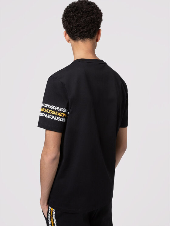 HUGO Hugo T-shirt Dake 50448862 Crna Regular Fit
