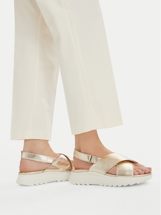 Clarks Sandale DashLite Wish 26185882 Auriu