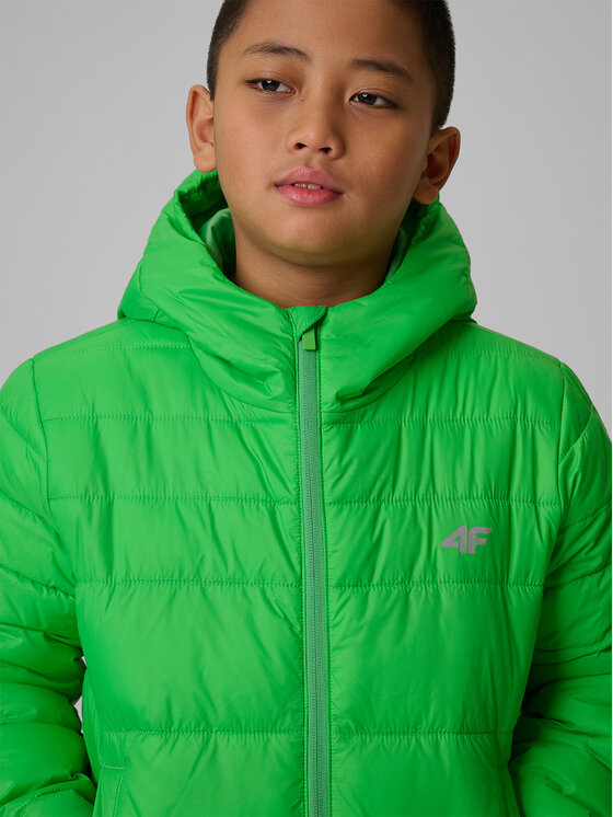 4F 4F Kurtka puchowa OUTERWEAR Zielony Regular Fit