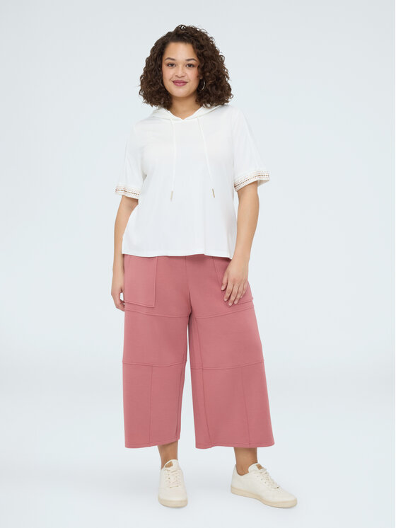 Fiorella Rubino Fiorella Rubino T-shirt G05WL008975N011 Bianco Regular Fit