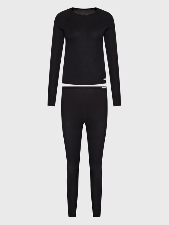 CMP CMP Termoaktív fehérnemű szett 3Y86800 Fekete Slim Fit