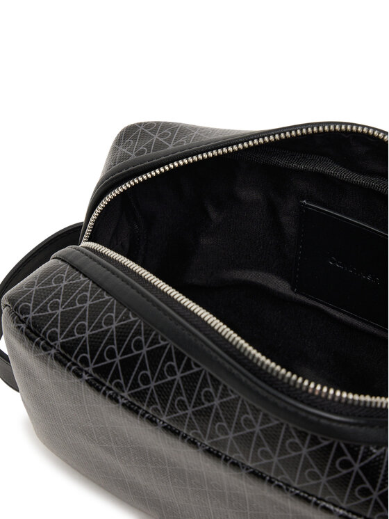 Calvin Klein Calvin Klein Τσαντάκι καλλυντικών Coated Dopp Kit LV04D1082G Μαύρο