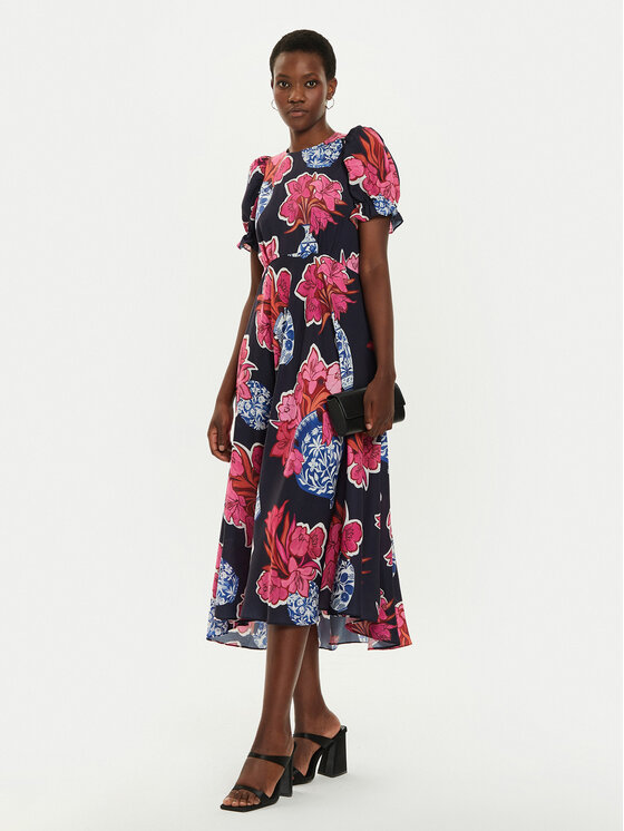 Ted Baker Ted Baker Vsakodnevna obleka Sauzal 276319 Pisana Regular Fit