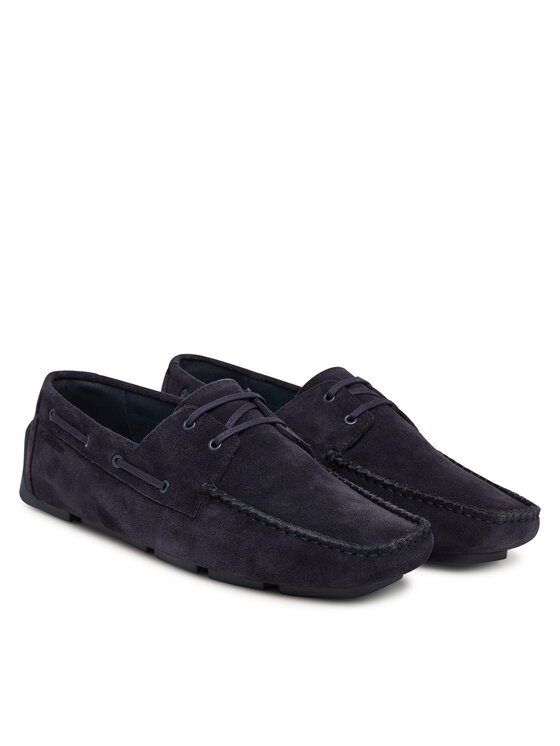 Calvin Klein Calvin Klein Mokasyny Driver Boat Su HM0HM02084 Granatowy