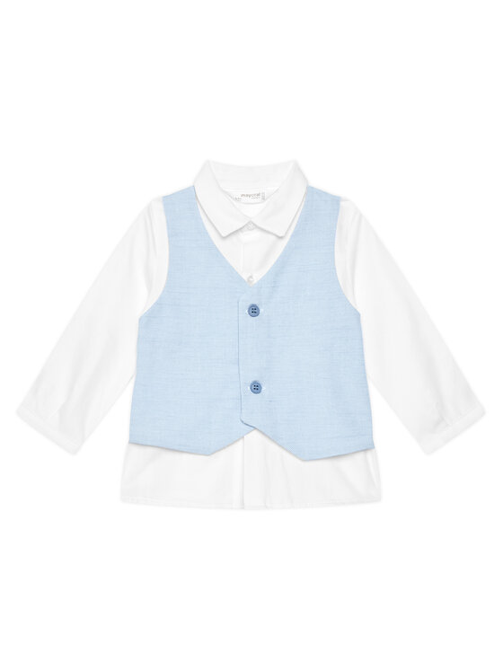 Mayoral Mayoral Completo da bambino 1269 Celeste Regular Fit