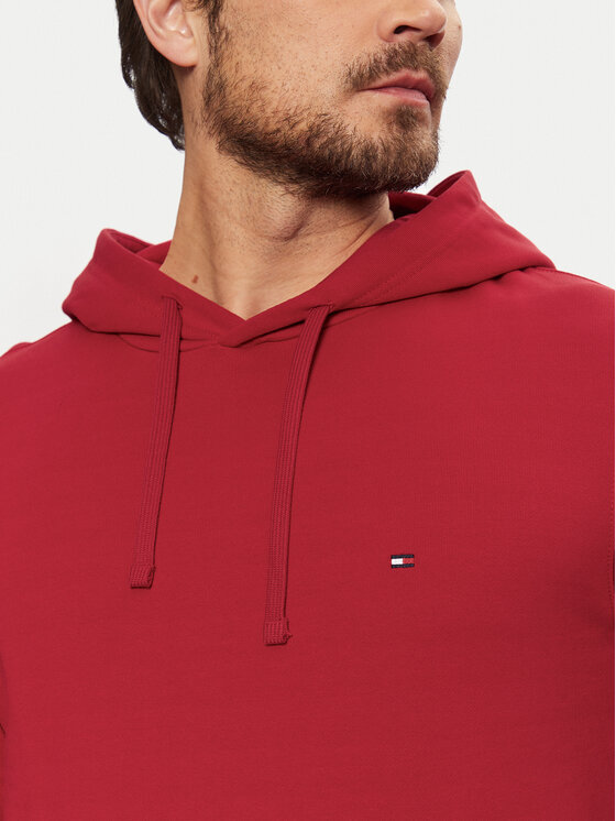 Tommy Hilfiger Tommy Hilfiger Pulóver Essential MW0MW37235 Piros Regular Fit