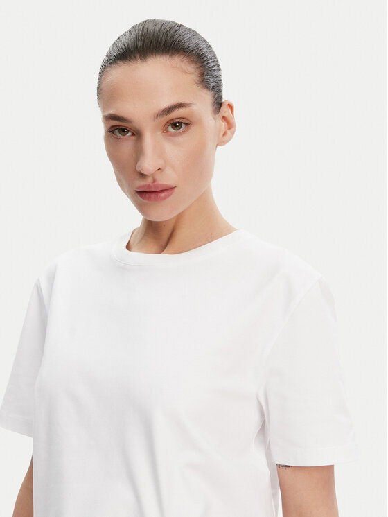 French Connection French Connection T-Shirt 76QZA Bílá Relaxed Fit