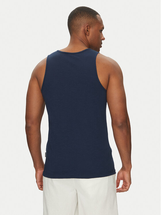 Blend Blend Tank top marškinėliai 20718289 Tamsiai mėlyna Regular Fit