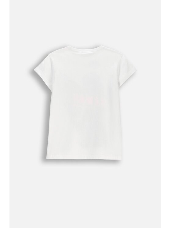 Coccodrillo Coccodrillo T-Shirt WC6143201VGB-001 Biały Regular Fit