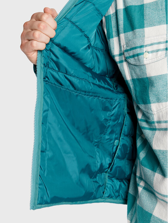 Lee Lee Kurtka przejściowa Light Puffer L87HSZDO 112321562 Zielony Regular Fit