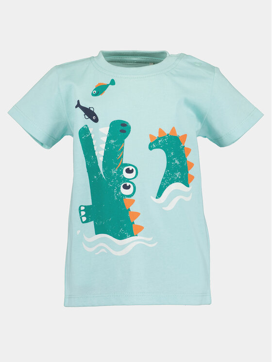 Blue Seven Blue Seven T-Shirt 928154 X Modrá Regular Fit